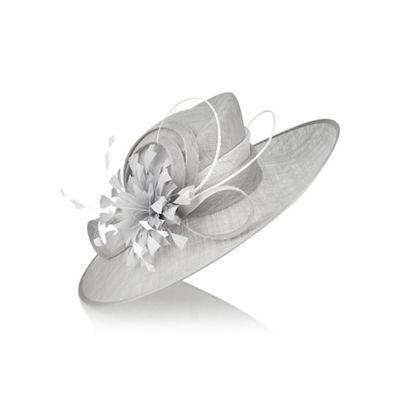 Feather flower hat